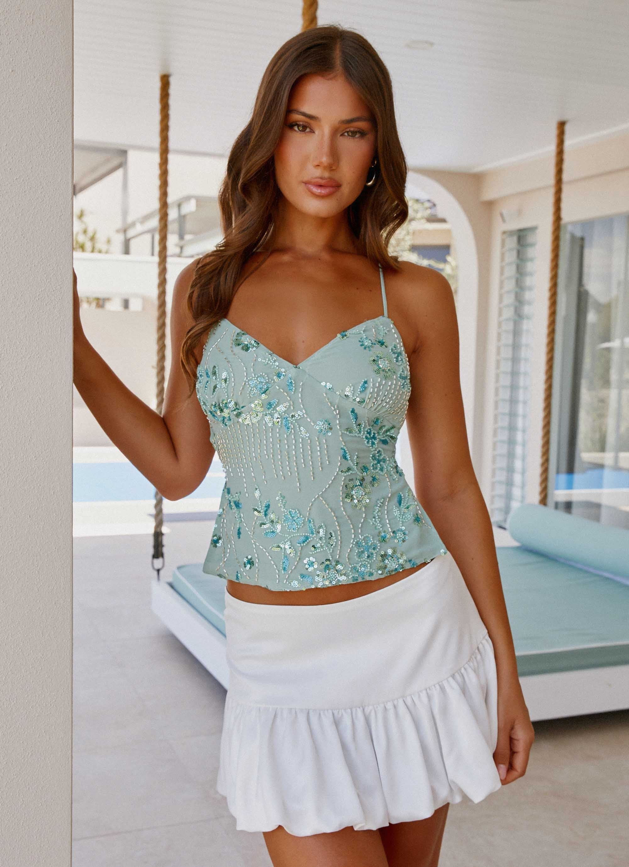 Chloe Sequin Top